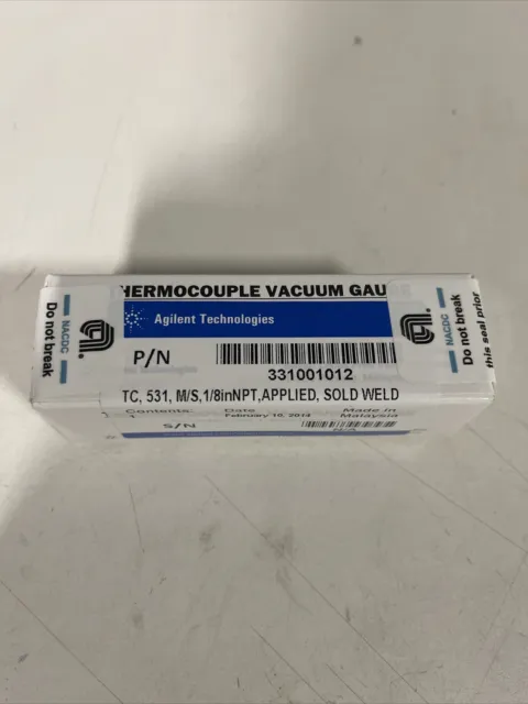 AMAT - 3310-01012 - Thermocouple vacuum Gauge - New/sealed