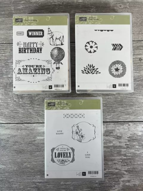 Stampin Up LOT: You’re Lovely, You’re Amazing & Petal Parade New/OPEN