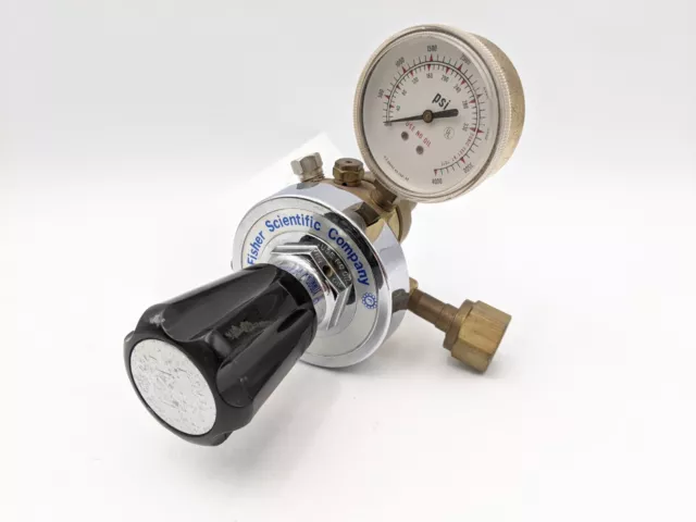 Fisher Scientific Company FS-50 Gas/Pressure Regulator Single Gauge 4000-PSI Max