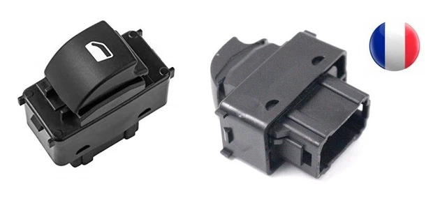 Interrupteur Vitre Passager 4 Broches 6554 QL - Compatible Peugeot 207, 3008, 5008