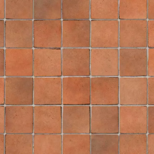 Bambole Casa Terracotta Effetto Piccolo Piastrelle Scheda Foglio Pavimenti 1:12