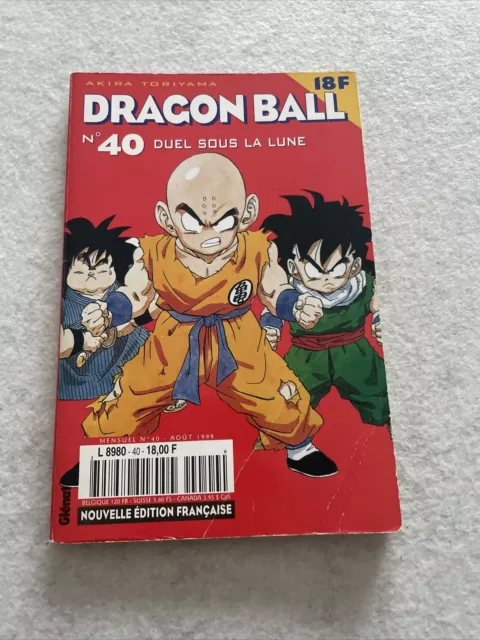 Manga Dragon Ball Tome 40 Edition Glénat (kiosque rouge) - Akira Toriyama - FR