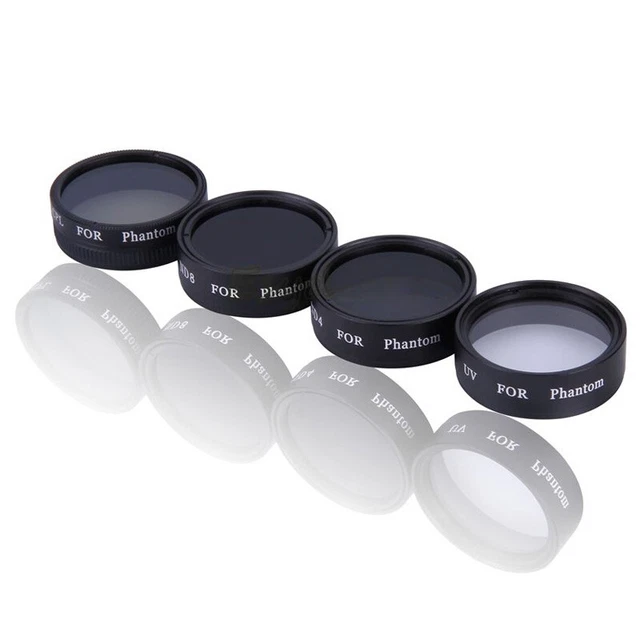 Kit Filtres Objectif DJI Osmo Nano | UV, CPL, ND8/ND16/ND32/ND64 | Cadre Aluminium, Verre Optique Nano-revêtu