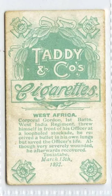 (Gc6999) Taddy, Victoria Cross Heroes 1901 G 2