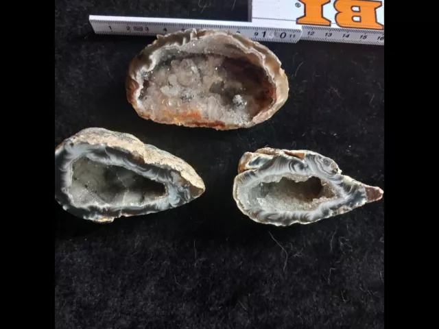 Quarz-Geoden aus Brasilien, 
