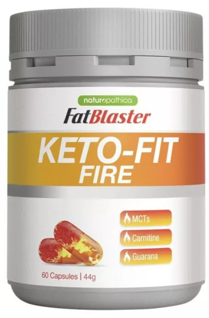 Naturopathica Fatblaster Keto Fit Fire 60 Capsules ozhealthexperts