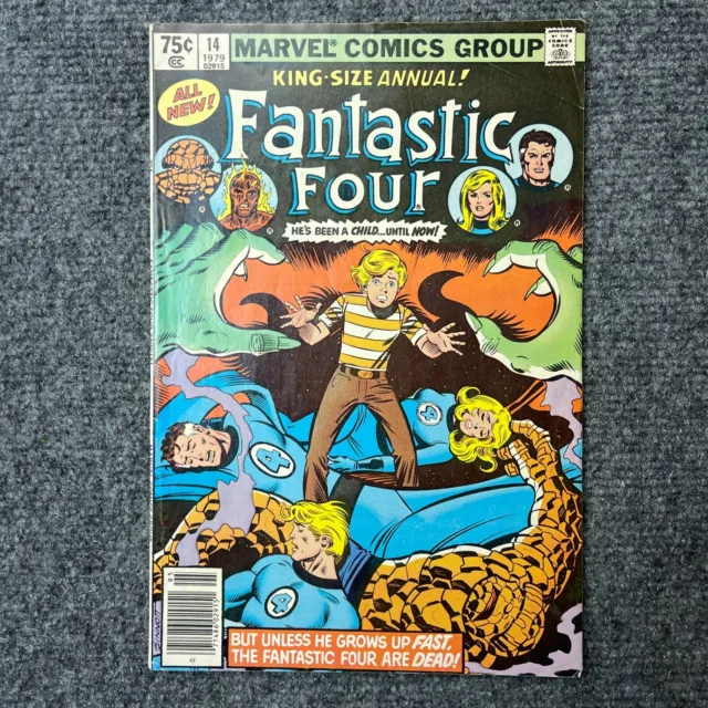 Fantastic Four Annual 14 1979 Mid Grade Marvel Comics Newsstand