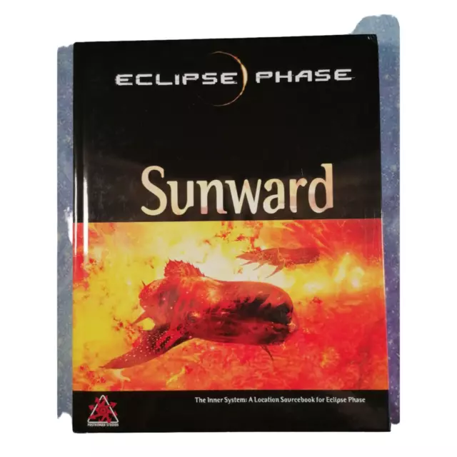 Eclipse Phase Sunward El Interior Sistema Libro de Reglas Juego Rol Tapa Dura