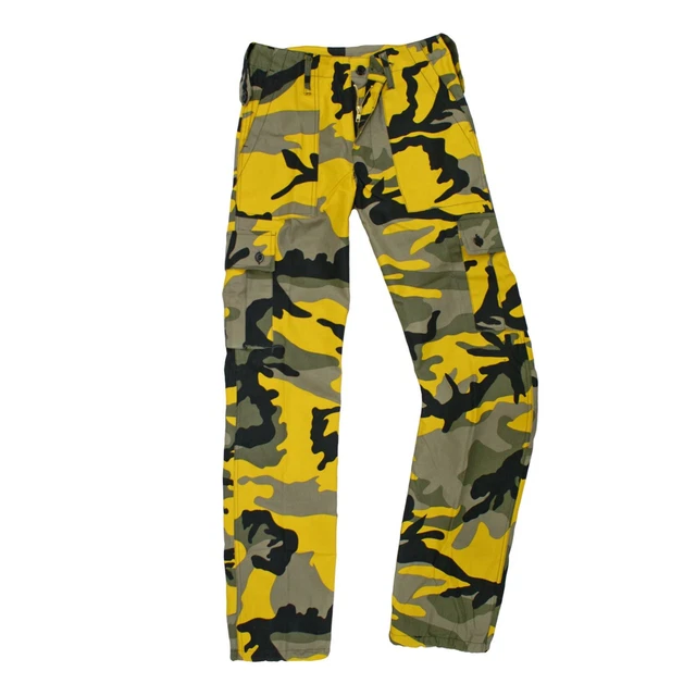 90'S US military genuine camouflage pattern military cargo pants combat pants made in USA MEDIUM-REGULAR men's w34 equivalent /eaa511796