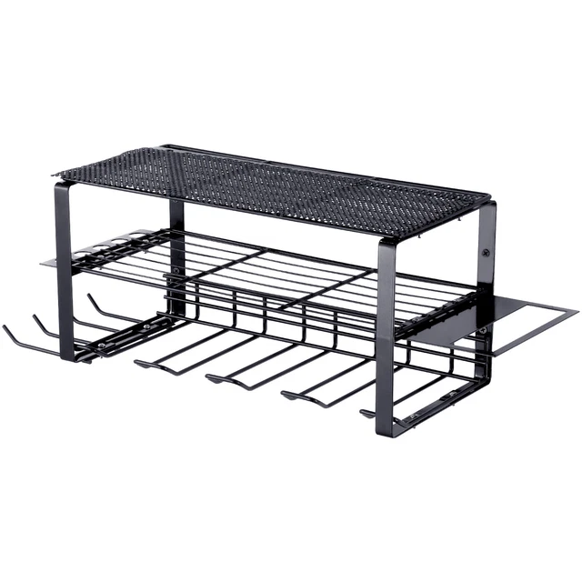 Support Mural Organisateur Pour Outils électriques CRST - Avec Bande D'alimentation, Capacité 300 Lbs, 2 Pièces