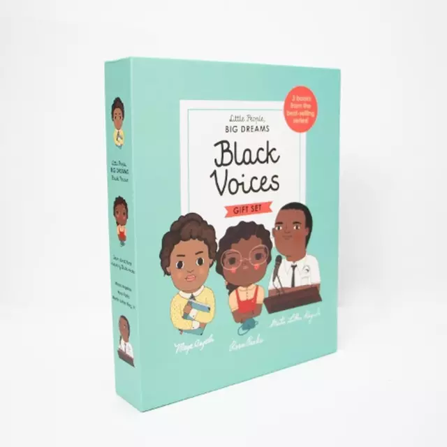 Little People, BIG DREAMS: Black Voices: 3 books from the best-selling series! M