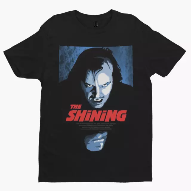 Shining Poster T-Shirt - Halloween Horror Film TV Scary Retro Novelty Gift