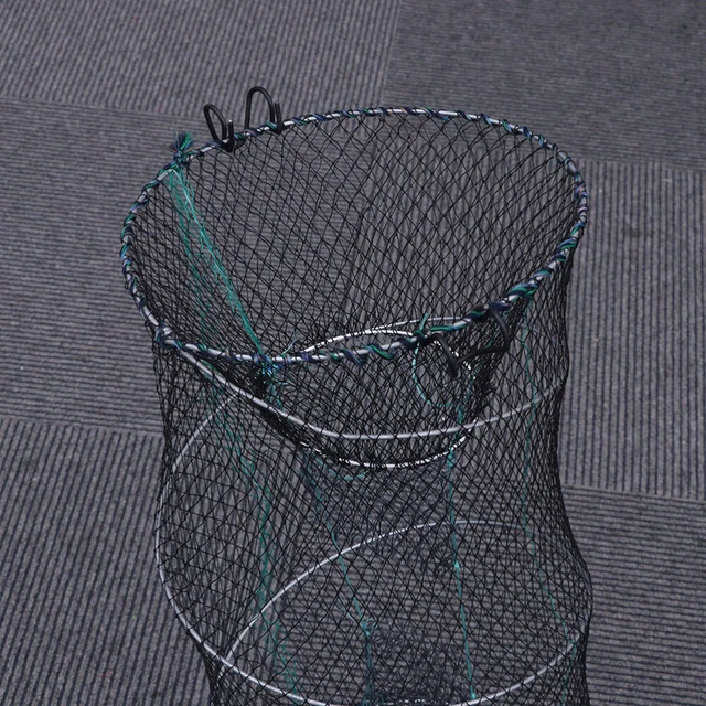2 Pcs Floating Fishing Net Portable Fishing Landing Net Fold 2