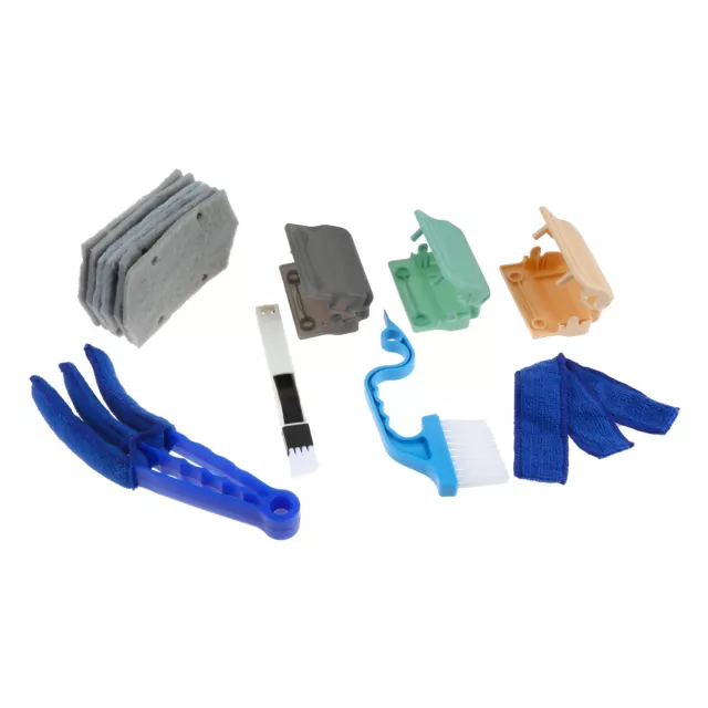 Hand-Held Window Door Track Cleaning Brush Kit Groove Gap Cleaning Tools