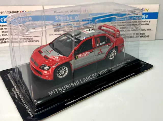 Ixo Altaya 1/43 Mitsubishi Lancer Wrc Panizzi Rallye Montecarlo 2004 En Blister