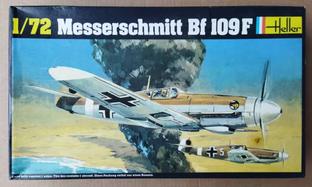 HELLER (1:72)  --- MESSERSCHMITT Bf 109F ---  NEUF