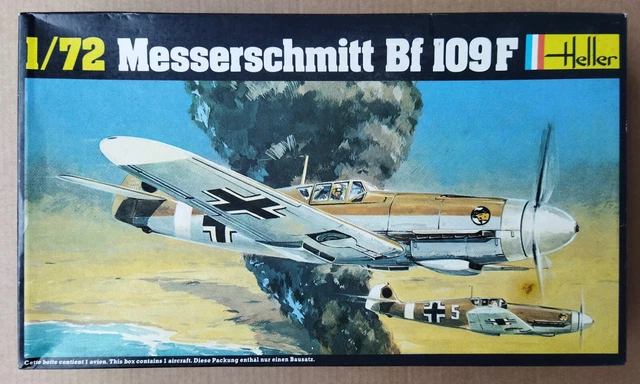 HELLER (1:72)  --- MESSERSCHMITT Bf 109F ---  NEUF