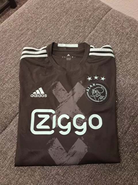 Ajax Amsterdam Trikot T Shirt Größe M Medium Niederlande Adidas Away Ausweich 10