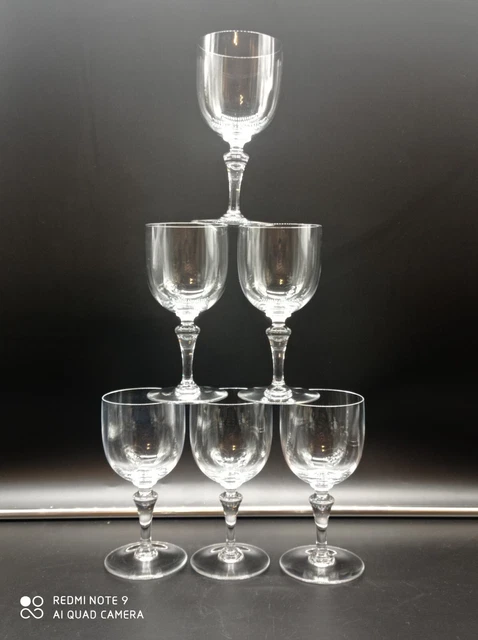 Verre à Vin Rouge En Cristal Villeroy & Boch – Modèle 1, Vente à La Pièce, Très Bon état
