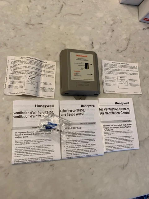 HONEYWELL FRESH AIR Ventilation Control W8150A1001 NEW In Box 130 00 honeywell-fresh-air-ventilation-control-w8150a1001-new-in-box-130-00