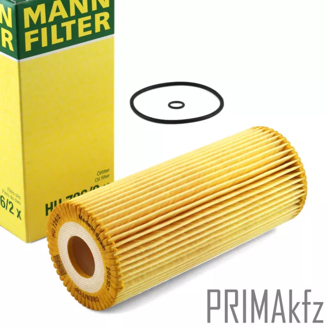 MANN FILTER HU726/2X Ölfilter für Audi A3 A4 Seat Skoda VW Passat Golf IV TDI