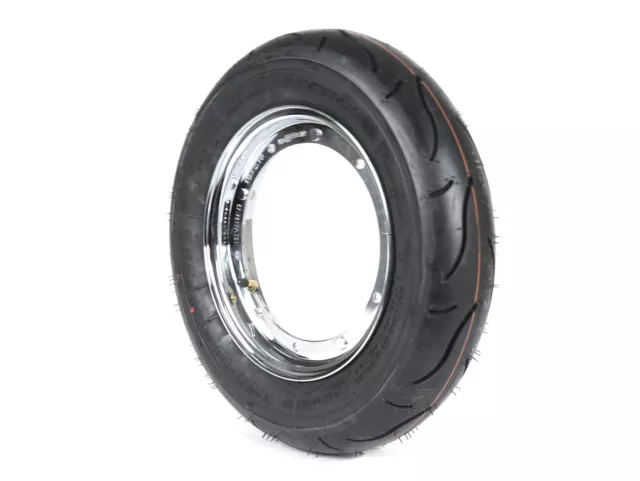 Complete Wheel (Tyre Ready to Start on Rim Mounted) -bgm Sports, Vespa