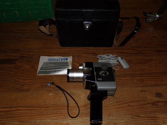 ANCIENNE CAMÉRA CAMEX ERSCAM 8MM TYPE R1 AVEC TRÉPIED