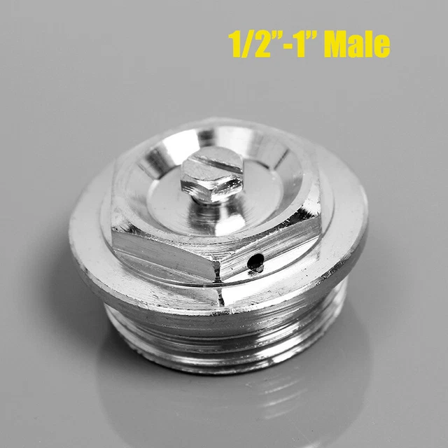 x4 Handmatige Radiator AIR Vent Bloed Plug Valve 1/2 BSP Hoge Kwaliteit