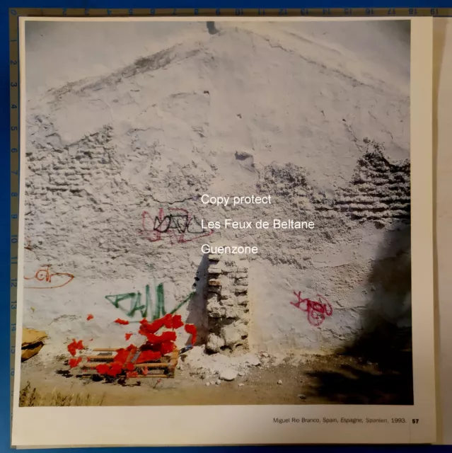 Ernst HAAS worker wall USA RIO BRANCO Spain graffiti photo document print