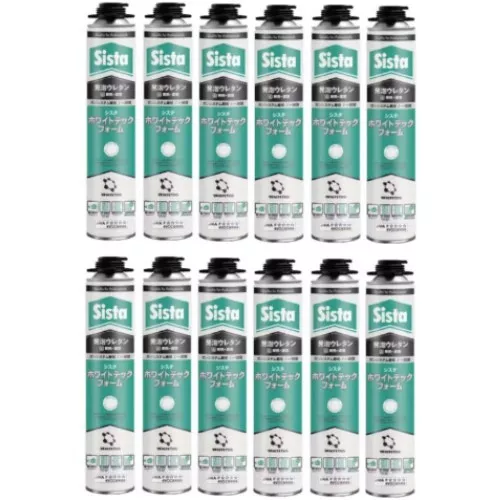 Espuma de construcción espuma de montaje espuma de PU espuma de pistola asa 12 x 750 ml