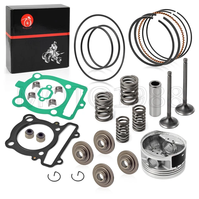 Cylinder Intake Exhaust Valve Gasket Kit for Yamaha Warrior 350 YFM350X 90-2004