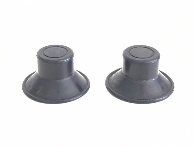 Capuchons Caoutchouc pour bobines magnétophone AKAI 4000DS original rubber caps