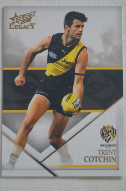 Richmond Tigers AFL-VFL Football Select Legacy In Action Card Trent Cotchin