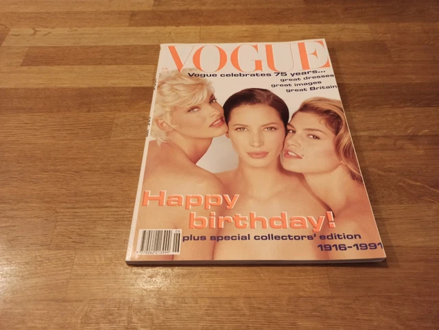 VOGUE MAGAZINE # 2000 June UK issue Liberty Ross cover by