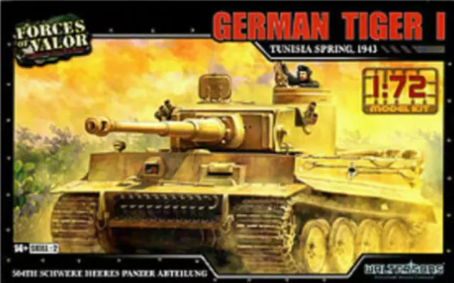 1/72 Scale Forces of Valor German TIGER I Model KIT #873001