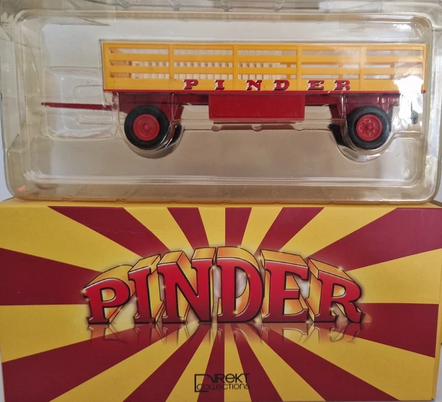 DIREKT COLLECTIONS CIRQUE PINDER CAMION FORD AVEC CARAVANE ASSOMPTION au 1/ 43° EUR 29,99 - FR