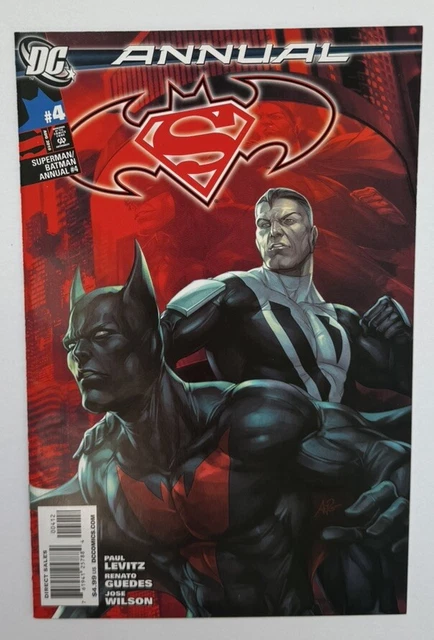 SUPERMAN / BATMAN ANNUAL #4 2nd Printing NM- 2010 DC Comics 1st Batman Beyond
