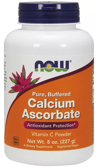 Pure Calcium Ascorbate Poudre 227g Bouffée Vitamine C Immunitaire System Booster