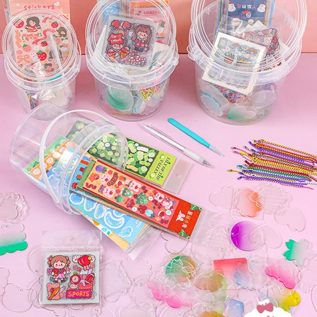 Juego de tarjetas de acrílico guka set longevo estudiante 1 juego 3 tallas colgante