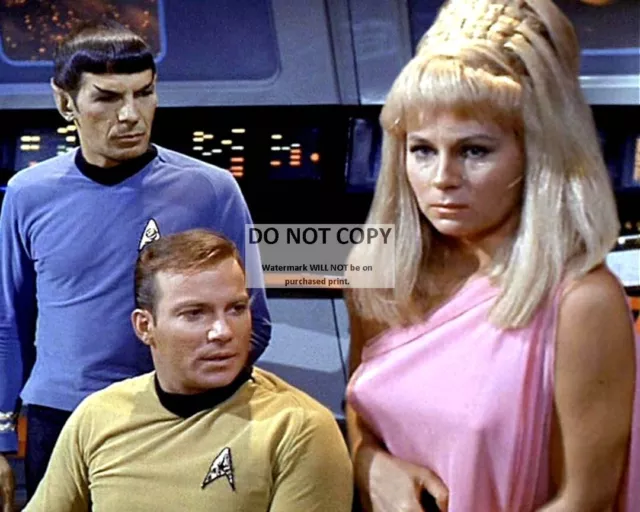 William Shatner, Leonard Nimoy, Grace Lee Whitney "Star Trek" 8X10 Photo (Sp569)