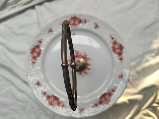 Tarte à Tarte, Coupe à Fruits Ou Compotier Barbotine Sarreguemines Majolique S Xix
