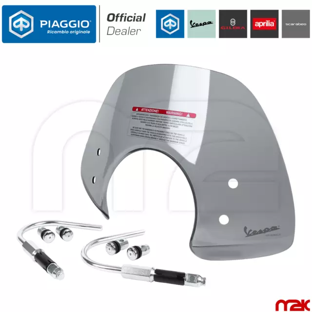 Cupolino Basso Fumè Spoiler Con Attacchi Originale Piaggio Vespa Gts 125 250 300