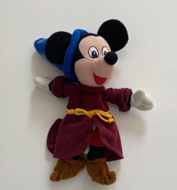 Walt Disney Fantasia Mickey Mouse The Sorcerers Apprentice Plush Stuffed Doll 9”