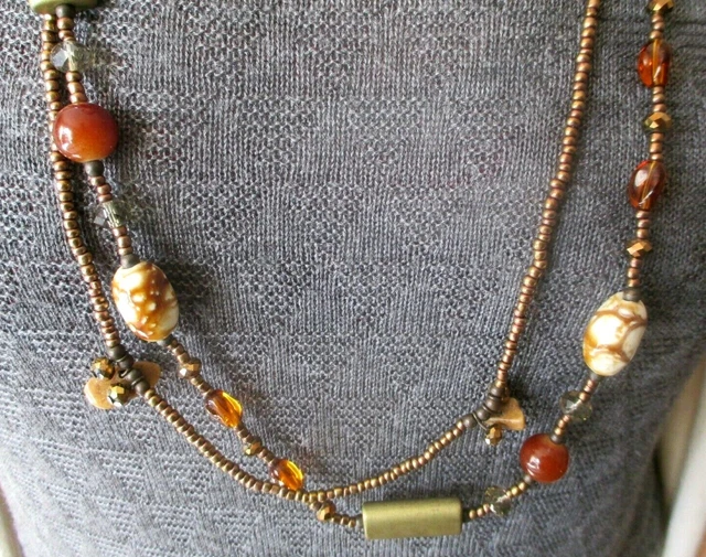 Collier Choker Perles Peace – Bijoux de Famille