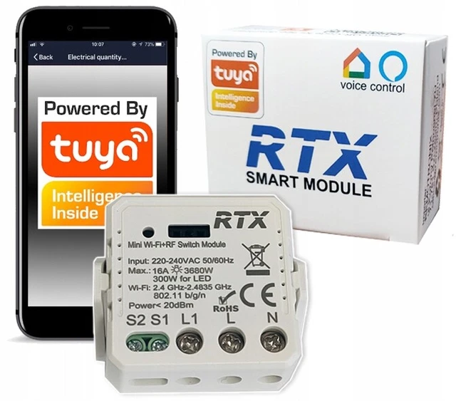TUYA CONTROLLER WIFI Relisbox 16A MINI EUR 14,99 - PicClick IT