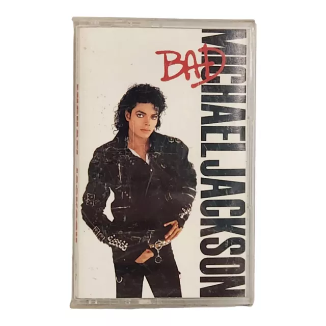 Bad by Michael Jackson, Vintage 1987 Cassette Tape Album, Smooth Criminal & More