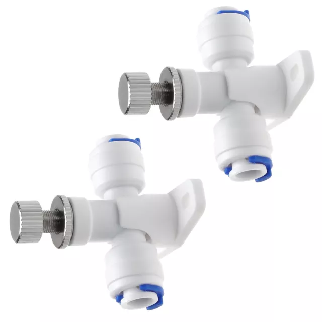 2pcs RO Water Flow Control Valve POM Plastic for Water Dispensers