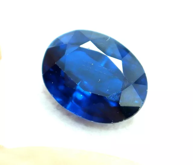 8.50 Ct Natural Certified Ceylon Blue Sapphire Oval Cut Loose Gemstone