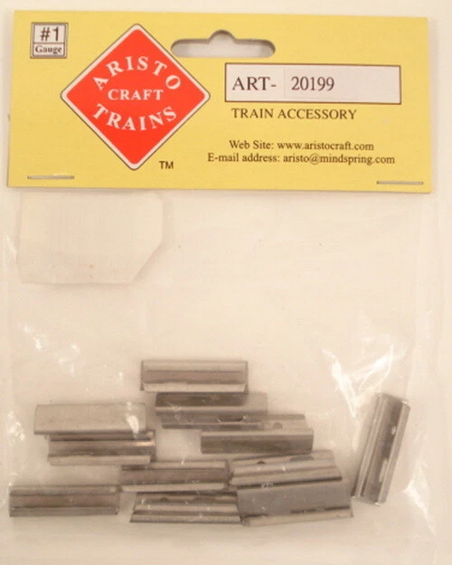 Aristo-Craft 20199 Stainless Steel Rail Joiners  (50 Packs of 12)