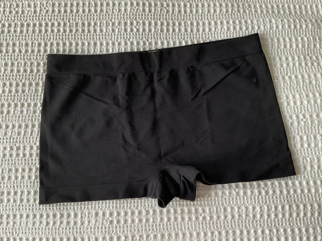 WOMENS SEAMLESS HIGH Waist Shorts Ladies Boxers Knickers Pants Xl 18-24  £2.99 - PicClick UK